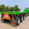 รถบรรทุกกึ่งพ่วงพื้นเรียบ